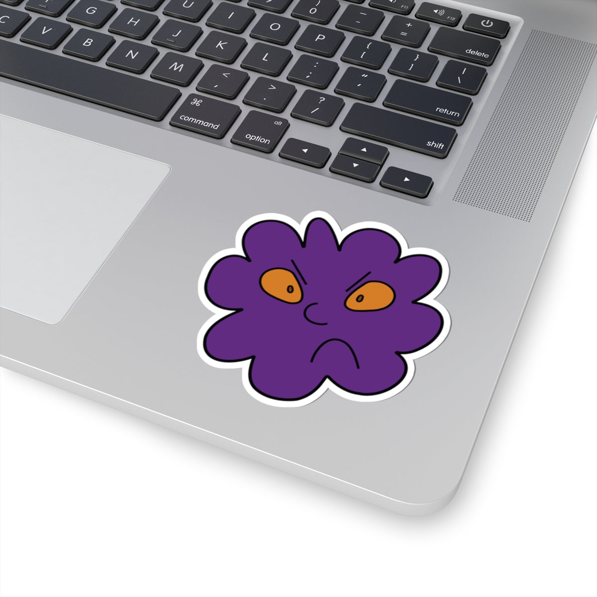 Grumpy Cloud Sticker