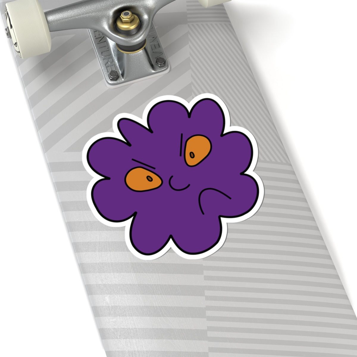 Grumpy Cloud Sticker