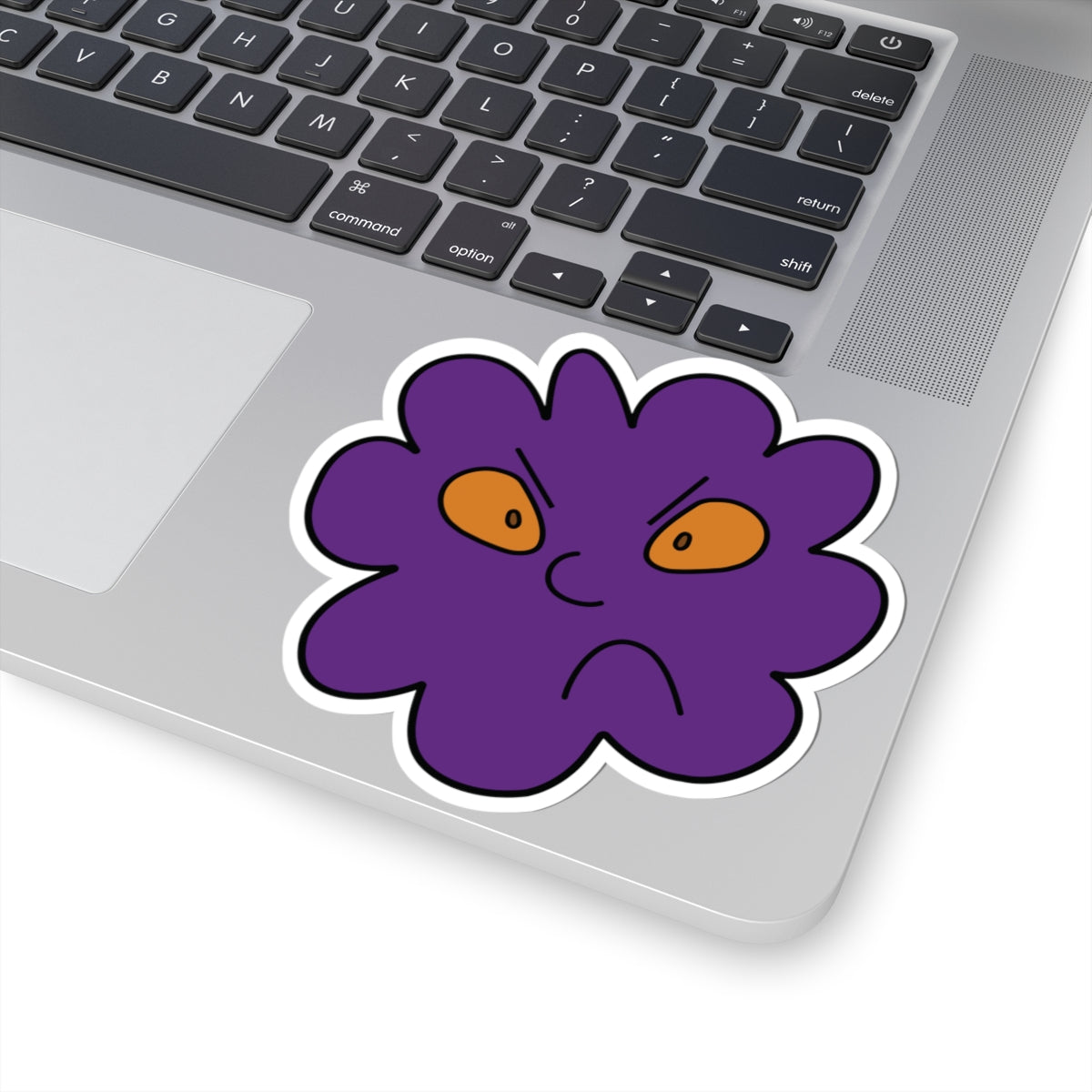 Grumpy Cloud Sticker