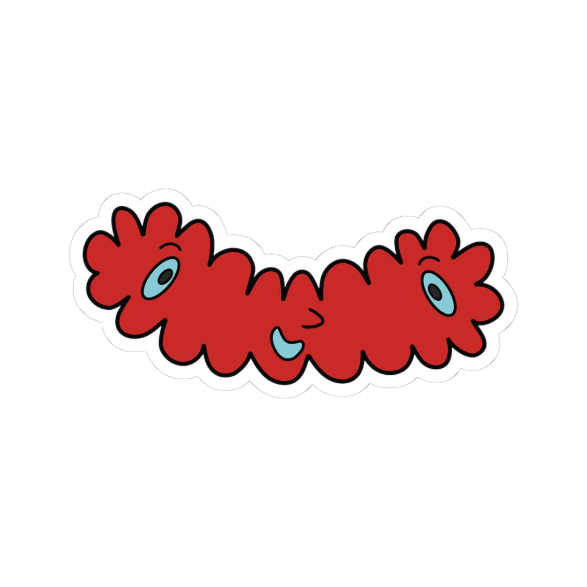Excited Cloud Sticker